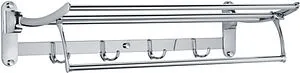 Полка для полотенец Grampus Space хром GR-101, 1