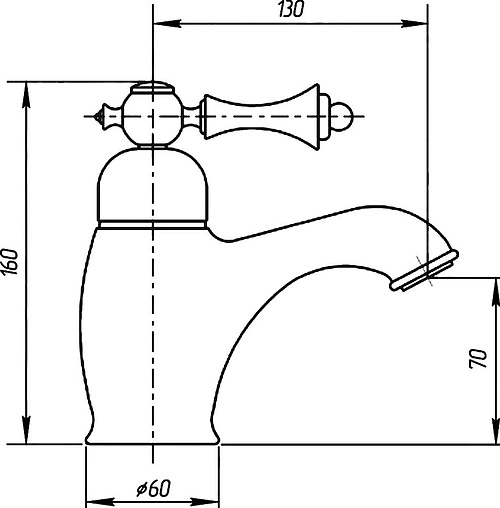 Смеситель для раковины Migliore Bomond золото ML.BMD-9713.Do Смеситель для раковины Migliore Bomond золото ML.BMD-9713.Do