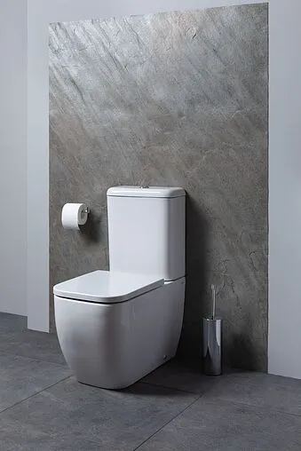 Унитаз-компакт безободковый Allen Brau Infinity белый 4.21001.20+4.21002.20