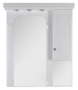 Шкаф-зеркало Aquanet Фредерика new 100 белый 171272, 5
