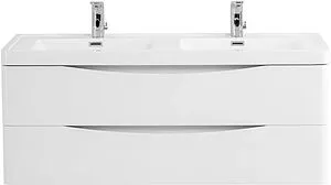 Тумба-умывальник подвесная BelBagno ANCONA-N 120 Bianco Lucido ANCONA-N-1200-2C-SO-2-BL+EA-1200-2-LVB, 1