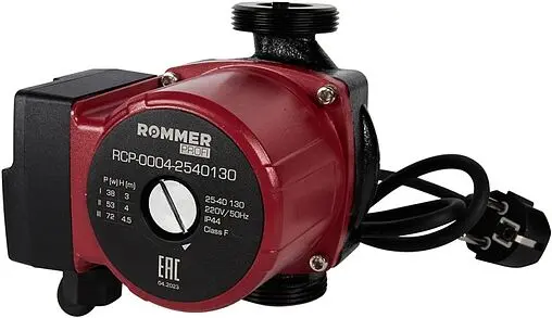 Насос циркуляционный Rommer 25/40-130 RCP-0004-2540130