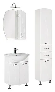 Шкаф-зеркало Aquanet Моника 60 R белый 00186773 Шкаф-зеркало Aquanet Моника 60 R белый 00186773, 3