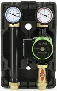 Насосный модуль с прямым контуром 1&quot;в х 1&quot;в Uni-Fitt 490E2500 с насосом Uni-Fitt ECP 25/60 180, 1