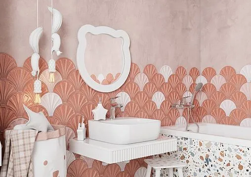 Зеркало Aquaton Каспер Мишка 50 белый матовый 1A283502CRE20