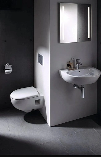 Комплект 5 в 1 Geberit Renova Rimfree 500.103.DW.R с кнопкой Delta 51 115.105.DW.1 черный глянцевый Комплект 5 в 1 Geberit Renova Rimfree 500.103.DW.R с кнопкой Delta 51 115.105.DW.1 черный глянцевый