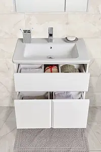 Тумба-умывальник подвесная Roca UP 60 белый глянец ZRU9303010+327472000 Тумба-умывальник подвесная Roca UP 60 белый глянец ZRU9303010+327472000, 5