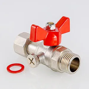 Кран для манометра трехходовой ½"н x ⅜"нг Valtec VT.806.N.0403 Кран для манометра трехходовой ½"н x ⅜"нг Valtec VT.806.N.0403, 3