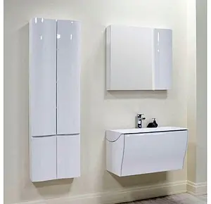 Тумба-умывальник подвесная Aquaton Ондина 80 белый 1A1834K0OD010 Тумба-умывальник подвесная Aquaton Ондина 80 белый 1A1834K0OD010, 4