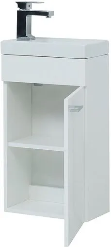 Тумба-умывальник Aquanet Нота 40 R (Moduo) белый 00246953+S-UM-MOD40/1