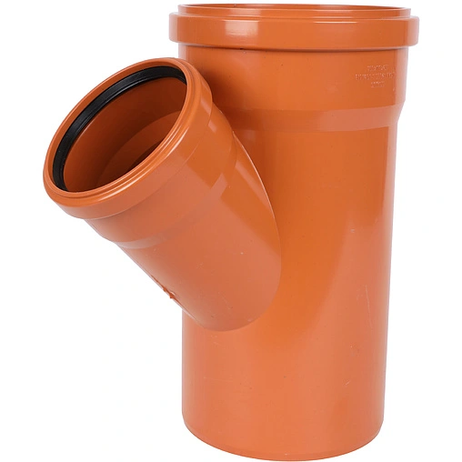 Тройник наружный D=160x110мм Угол 45° Sinikon Universal 510061.U