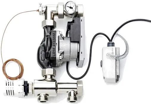 Узел насосно-смесительный с насосом Wilo Para 15-130/6-43/SC-12 Rehau Rautherm S Flex 13185451001