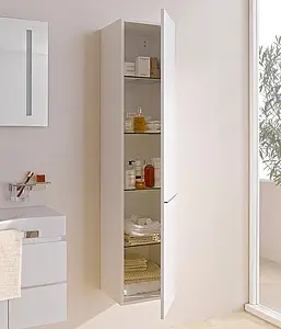 Шкаф-пенал подвесной Laufen Palace 35 R белый 4.0202.2.075.475.1 Шкаф-пенал подвесной Laufen Palace 35 R белый 4.0202.2.075.475.1, 3