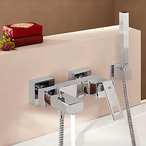 Смеситель для ванны Grohe Eurocube хром 23140000 Смеситель для ванны Grohe Eurocube хром 23140000, 4