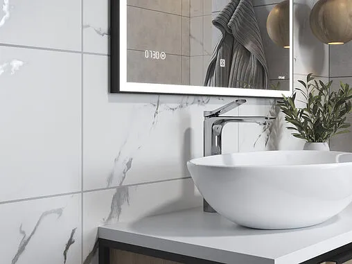 Смеситель для раковины Cersanit Odra хром 63054 Смеситель для раковины Cersanit Odra хром 63054