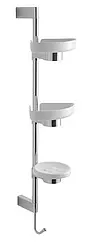 Стойка для аксессуаров Ideal Standard Connect хром/белый N1395AA Стойка для аксессуаров Ideal Standard Connect хром/белый N1395AA