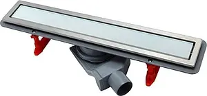 Лоток душевой Set 650мм h=52мм 0.8л/сек Pestan Confluo Premium White Glass Line 650 13000283 Лоток душевой Set 650мм h=52мм 0.8л/сек Pestan Confluo Premium White Glass Line 650 13000283, 1