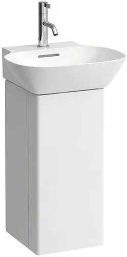 Тумба-умывальник подвесная Laufen INO 27.8 L белый матовый 4.2530.1.030.170.1+8.1530.1.000.104.1