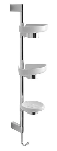 Стойка для аксессуаров Ideal Standard Connect хром/белый N1395AA