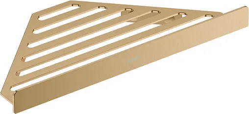 Полка Hansgrohe AddStoris шлифованная бронза 41741140