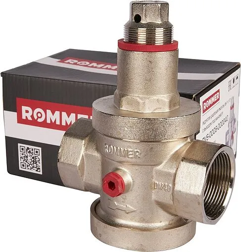 Редуктор давления поршневой 1½&quot; Rommer RVS-0008-000040