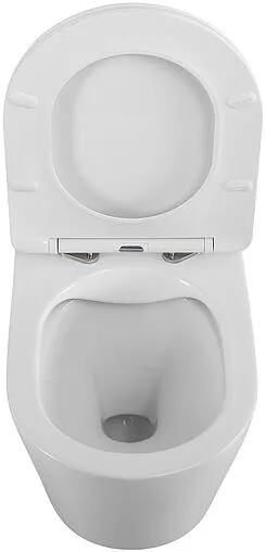 Унитаз подвесной безободковый BelBagno Flay-R белый BB053CHR/SC
