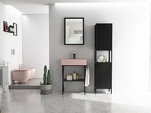 Раковина ISVEA SistemaZ Frame 60 лососевый 10SF50060SV-2S, 4