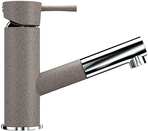 Смеситель для кухни с выдвижным изливом Ulgran песочный U-009-302