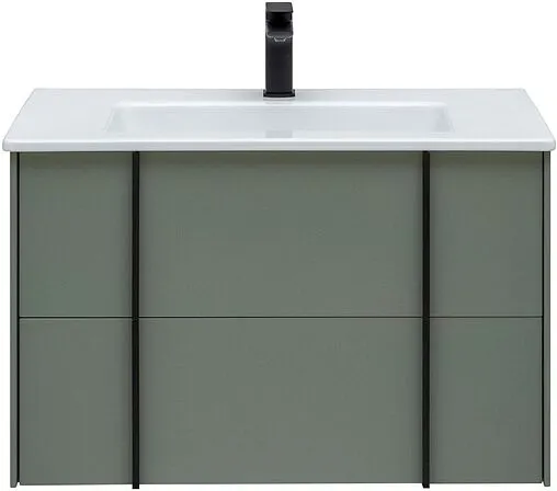 Тумба-умывальник подвесной Allen Brau Reality 80 олива 1.32005.CGM+