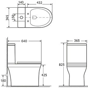 Бачок для унитаза Aquanet Logic-C-1 белый Logic-C-1 Бачок для унитаза Aquanet Logic-C-1 белый Logic-C-1, 2