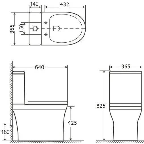 Бачок для унитаза Aquanet Logic-C-1 белый Logic-C-1