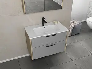 Раковина ISVEA SistemaT 81.5 белый 10SL51081SV Раковина ISVEA SistemaT 81.5 белый 10SL51081SV, 4