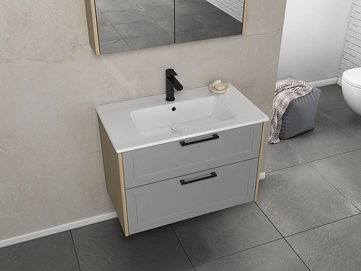 Раковина ISVEA SistemaT 81.5 белый 10SL51081SV