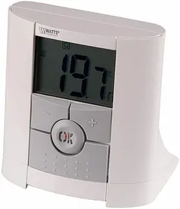 Проводной комнатный терморегулятор НО/НЗ 230В WATTS BT-D белый 10025806, 1