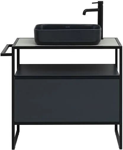 Тумба-умывальник напольная Allen Brau Priority 80 антрацит 1.31002.AM+