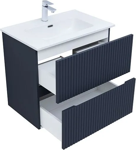 Тумба-умывальник Aquanet Джейн 70 маренго 00313301+