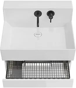 Тумба-умывальник подвесная Kerama Marazzi Logica M 65 белоснежный LO.M.65\WHT+LO.M.wb.65, 5