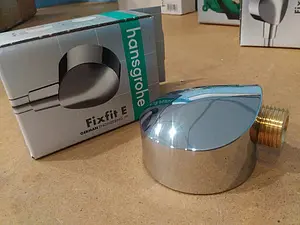 Шланговое подключение Hansgrohe FixFit Е хром 27454000 Шланговое подключение Hansgrohe FixFit Е хром 27454000, 2