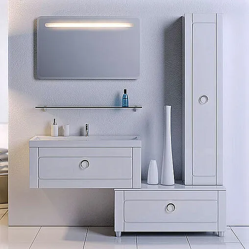 Шкаф-пенал подвесной Aqwella Infinity 35 белый Inf.05.35 Шкаф-пенал подвесной Aqwella Infinity 35 белый Inf.05.35