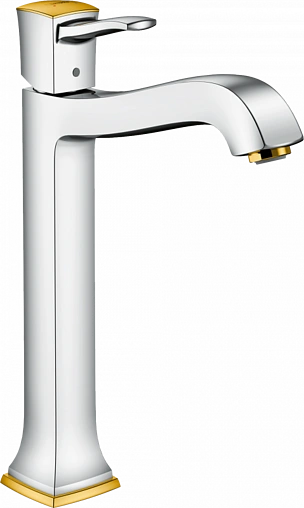 Смеситель для раковины Hansgrohe Metropol Classic 260 хром/золото 31303090