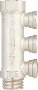 Коллектор распределительный проходной 3 отвода 1&quot;в/н x ½&quot;в Valtec VTc.550.N.0603, 5