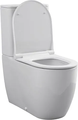 Унитаз-компакт безободковый Allen Brau Priority белый 4.31003.20+4.XX000.20