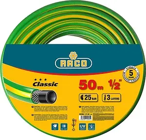 Шланг поливочный армированный ½&quot; x 50м Raco Classic 40306-½-50, 1