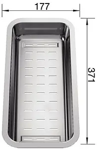 Коландер Blanco нержавеющая сталь 226189 Коландер Blanco нержавеющая сталь 226189, 2