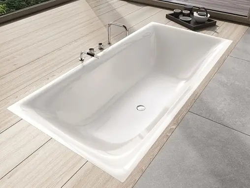 Ванна стальная Kaldewei Silenio 180x80 mod. 676 anti-slip (полный)+easy-clean белый 267634013001