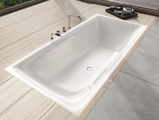 Ванна стальная Kaldewei Silenio 190x90 mod. 678 anti-slip (полный)+easy-clean белый 267834013001