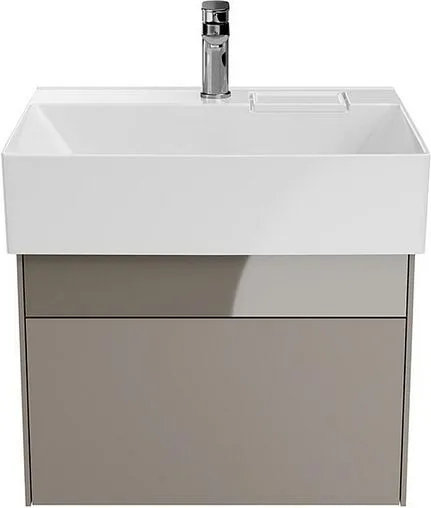 Тумба-умывальник подвесная Kerama Marazzi Logica 60 песчаный LOG.60.2\SAN+LO.wb.60.1