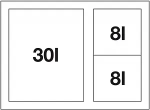 Мусорная система Blanco Select II XL 60/3 Orga 526210 Мусорная система Blanco Select II XL 60/3 Orga 526210, 5