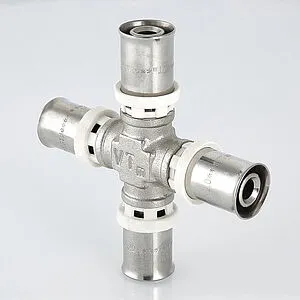 Крестовина пресс редукционная 20мм x 16мм x 20мм x 16мм Valtec VTm.241.N.201620 Крестовина пресс редукционная 20мм x 16мм x 20мм x 16мм Valtec VTm.241.N.201620, 3