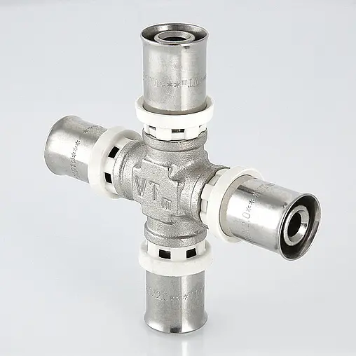 Крестовина пресс редукционная 20мм x 16мм x 20мм x 16мм Valtec VTm.241.N.201620 Крестовина пресс редукционная 20мм x 16мм x 20мм x 16мм Valtec VTm.241.N.201620